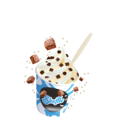 Shuffle Crispy White Chocolade Brownies,Angelo;4,95